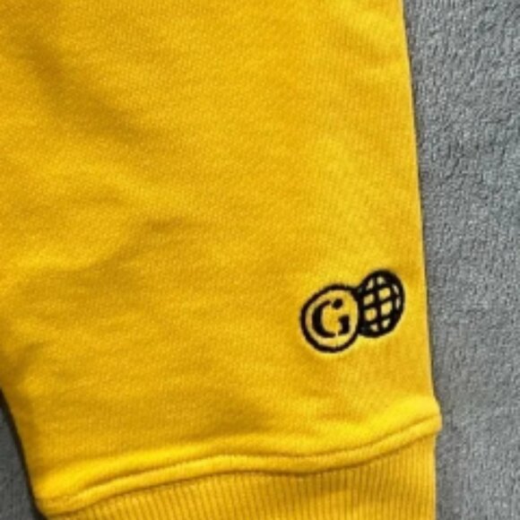 Goodee x KOTN Yellow Unisex Hoodie Pullover Egyptian Cotton Size Medium NWT - Picture 4 of 5